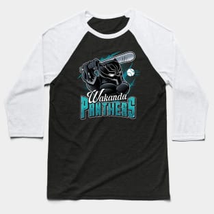 WAKANDA PANTHERS Baseball T-Shirt